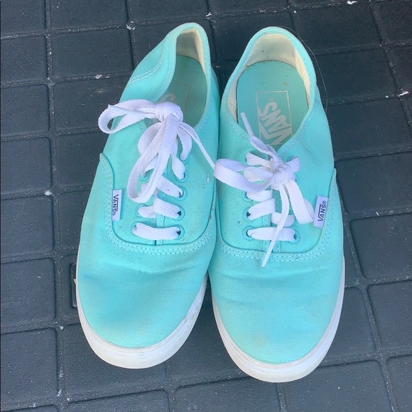 tiffany blue vans